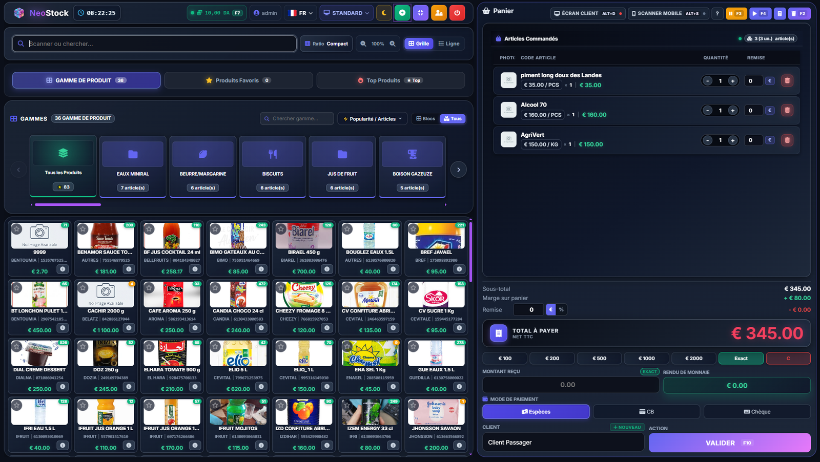 NeoStock Point de Vente POS